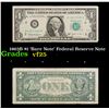 Image 1 : 1963B $1 'Barr Note' Federal Reserve Note Grades vf+