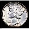 Image 2 : 1935-d Mercury Dime 10c Grades Choice+ Unc