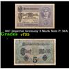 Image 1 : 1917 Imperial Germany 5 Mark Note P: 56A Grades vf+
