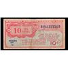 Image 2 : 1947 U.S. Military Payment 10 Cents Note P# M9A Grades vf+