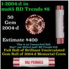 Image 1 : Shotgun Lincoln 1c roll, 2004-d 50 pcs Steel-Strong Wrapper.