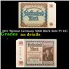 Image 1 : 1922 Weimar Germany 5000 Mark Note P# 81C Grades AU Details