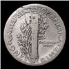 Image 3 : 1921-d Mercury Dime 10c Grades vg+