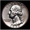 Image 2 : 1954-p Washington Quarter 25c Grades Choice Unc