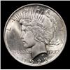 Image 2 : 1923-p Peace Dollar $1 Grades Select+ Unc