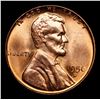 Image 2 : 1956-d Lincoln Cent 1c Grades GEM+ Unc RD