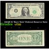 Image 1 : 1963B $1 'Barr Note' Federal Reserve Note Grades vf++