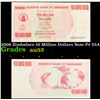 Image 1 : 2008 Zimbabwe 10 Million Dollars Note P# 55A Grades Select AU