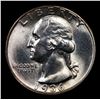 Image 2 : 1936-p Washington Quarter 25c Grades Gem++ Unc