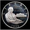 Image 2 : Proof 1993-s Silver Bill of Rights Modern Commem Half Dollar 50c Grades GEM Unc