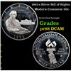 Image 1 : Proof 1993-s Silver Bill of Rights Modern Commem Half Dollar 50c Grades GEM Unc