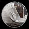 Image 2 : Proof 1994-w Vietnam Modern Commem Dollar $1 Grades GEM++ Proof Deep Cameo