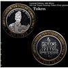 Image 1 : Limited Edition .999 Silver $10 Las Vegas Gaming Token Four queens