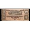 Image 2 : 1864 $10 Confederate Note, T68 Grades vf+