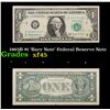 Image 1 : 1963B $1 'Barr Note' Federal Reserve Note Grades xf+