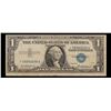 Image 2 : 1957 **Star Note** $1 Blue Seal Silver Certificate Grades vf+