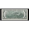 Image 3 : 1976 $2 Green Seal Federal Reserve Note Grades Gem CU