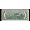 Image 3 : 1976 $2 Green Seal Federal Reserve Note Grades Gem CU