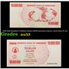 Image 1 : 2006-2008 Zimbabwe 10 Million Dollars (ZWN) Emergency Bearer Check Notes P# 55a Grades Select AU