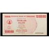 Image 2 : 2006-2008 Zimbabwe 10 Million Dollars (ZWN) Emergency Bearer Check Notes P# 55a Grades vf++