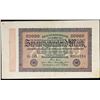 Image 2 : 1923 Germany (Weimar Republic) 20,000 Marks Banknote - Post-WWI Hyperinflation P# 85b Grades Choice 