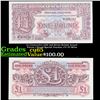 Image 1 : 2x Consecutive 1948 2nd Series British Armed Forces 1 Pound Special Voucher, CU! P# M22a Grades Gem 