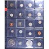Image 2 : Huge Liifetime Collection - Too Many Coins To Auction Individually - This Lot is For One Page of 20 