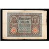 Image 2 : 1920 Weimar Germany 100 Mark Note P# 69A Grades f+