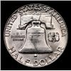 Image 3 : 1961-d Franklin Half Dollar 50c Grades GEM Unc