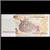 Image 2 : 2002 Cambodia 50 Rials Note P# 52A Grades Gem CU