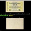 Image 1 : 1923 Weimar Germany 10 Millioene Mark P# 106C Grades vf+