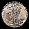Image 2 : 1944-p Walking Liberty Half Dollar 50c Grades Choice Unc
