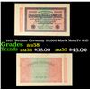 Image 1 : 1923 Weimar Germany 20,000 Mark Note P# 85D Grades Choice AU/BU Slider