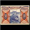 Image 2 : 1921 Grundhof, Germany 50 Pfennig  Local Notgeld Hyperinflation Note Grades Gem CU