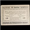 Image 3 : 1920 Austria 10 Heller Note Grades Choice AU/BU Slider