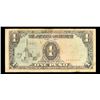 Image 2 : 1943 Philippines Under Japanese Occupation 1 Peso Note P# 109A Grades vf+