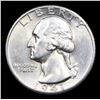 Image 2 : 1941-s Washington Quarter 25c Grades GEM Unc