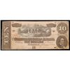 Image 2 : 1864 $20 Confederate Note, T67 Grades vf+