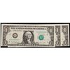 Image 2 : Set of 3 Cosnecutive 1963a $1 Federal Reserve Note Grades Gem CU