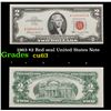 Image 1 : 1963 $2 Red seal United States Note Grades Select CU