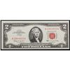 Image 2 : 1963 $2 Red seal United States Note Grades Select CU
