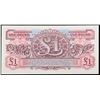 Image 5 : 2x Consecutive 1948 2nd Series British Armed Forces 1 Pound Special Vouchers, All CU! P# M22a Grades