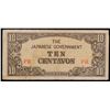 Image 2 : 1942 Philippines Under Japanese Occupation (JIP) 10 Centavos Note P: 104A Grades vf+