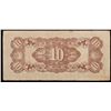 Image 3 : 1942 Philippines Under Japanese Occupation (JIP) 10 Centavos Note P: 104A Grades vf+