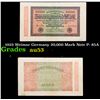 Image 1 : 1923 Weimar Germany 20,000 Mark Note P: 85A Grades Select AU