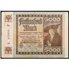 Image 2 : 1922 Weimar Germany 5,000 Mark Note P: 81B Grades Choice AU/BU Slider