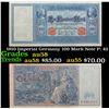 Image 1 : 1910 Imperial Germany 100 Mark Note P: 42 Grades Choice AU/BU Slider