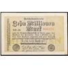 Image 2 : 1923 Weimar Germany 10 Millionen Mark Note P: 106c Grades Choice AU