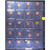 Image 2 : Huge Liifetime Collection - Too Many Coins To Auction Individually - This Lot is For One Page of 20 