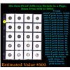 Image 1 : Huge Liifetime Collection - Too Many Coins To Auction Individually - This Lot is For One Page of 20 